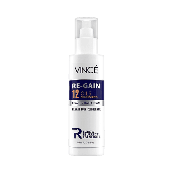 VINCE RE-GAIN 12 OILS NOURISHING HAIR CREAM 80ML - Nazar Jan's Supermarket