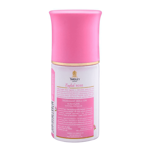 YARDLEY LONDON ENGLISH ROSE ROLL ON 50ML - Nazar Jan's Supermarket