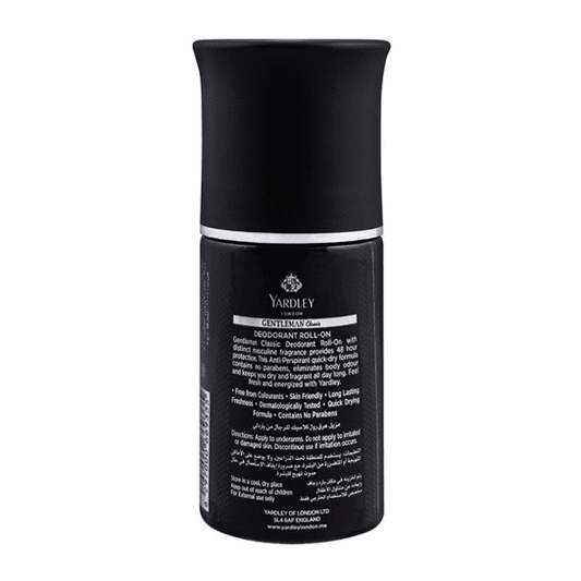 YARDLEY LONDON GENTLEMAN CLASSIC ROLL ON 50ML - Nazar Jan's Supermarket