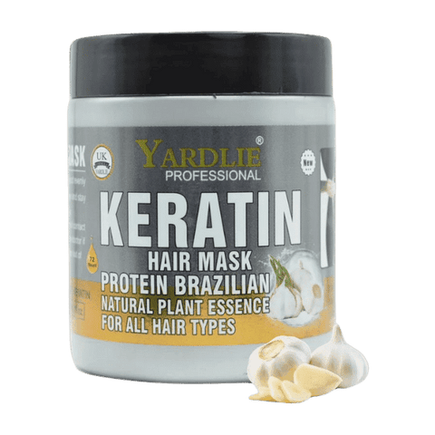 YARDLIE GARLIC KERATIN HAIR MASK 500ML - Nazar Jan's Supermarket