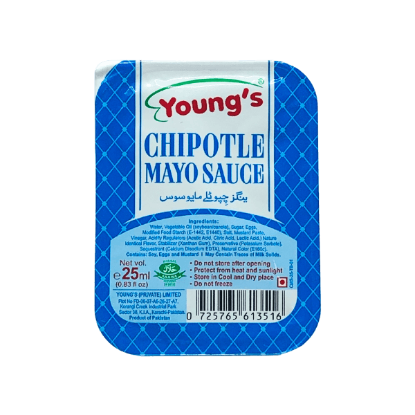 YOUNG`S CHIPOTLE MAYO SAUCE 25ML - Nazar Jan's Supermarket