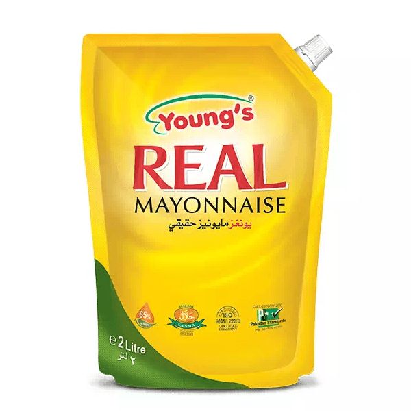 YOUNG`S REAL MAYONNAISE 2 LITRE - Nazar Jan's Supermarket