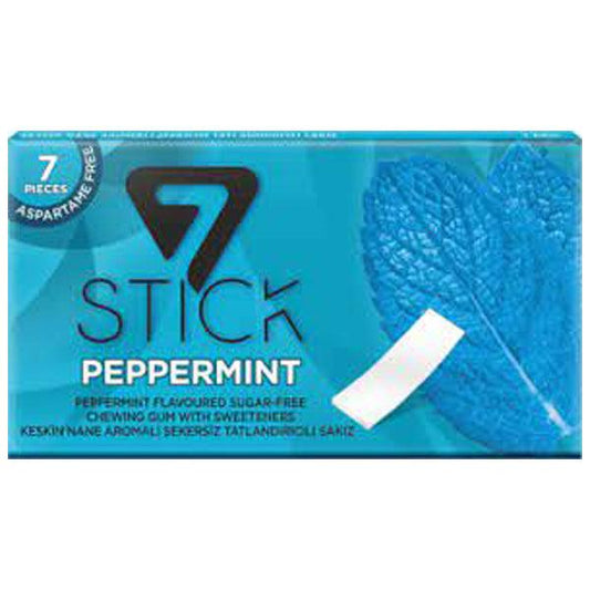 7 STICK BUBBLEGUM PEPPERMINT 14.5GM - Nazar Jan's Supermarket