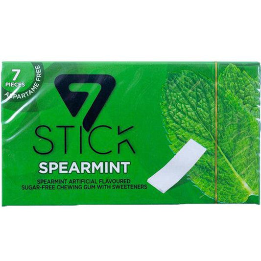 7 STICK BUBBLEGUM SPEARMINT 14.5GM - Nazar Jan's Supermarket