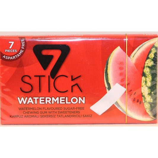 7 STICK BUBBLEGUM WATERMELON 14.5GM - Nazar Jan's Supermarket