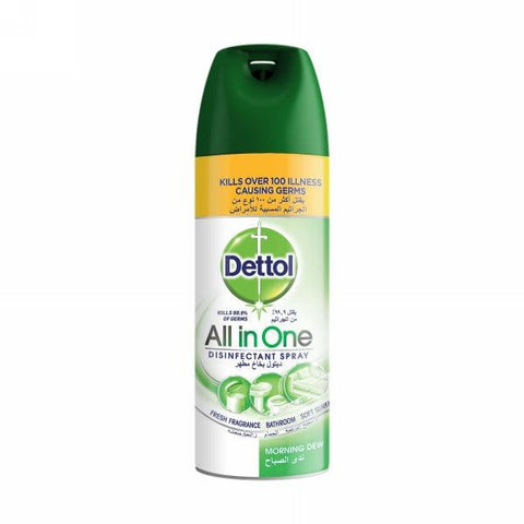 DETTOL ALL IN ONE DISINFECTANT SPRAY 450ML - Nazar Jan's Supermarket