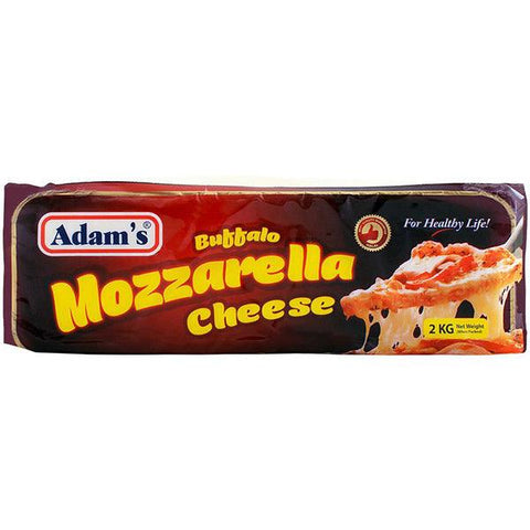 ADAMS DANISH MOZZARELLA CHEESE 2KG - Nazar Jan's Supermarket