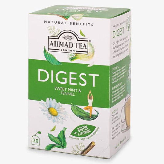 AHMAD TEA DIGEST SWEET MINT & FENNEL 20PCS - Nazar Jan's Supermarket