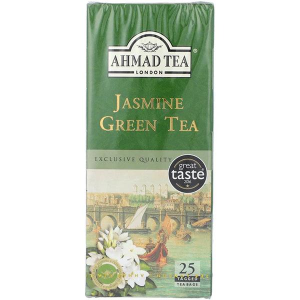 AHMAD TEA JASMINE GREEN TEA 25PCS - Nazar Jan's Supermarket