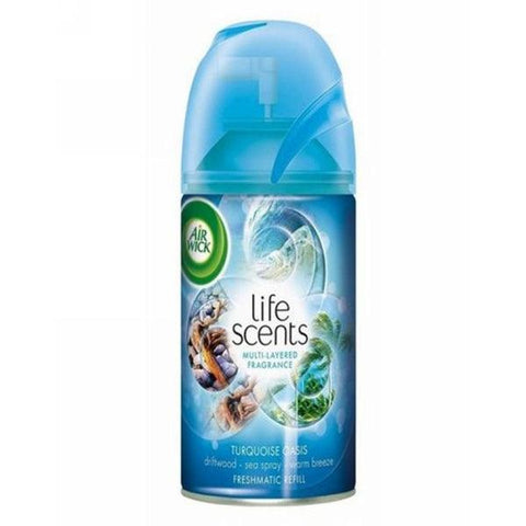 AIR WICK OASIS TURQUOISE AIR FRESHENER 250ML - Nazar Jan's Supermarket