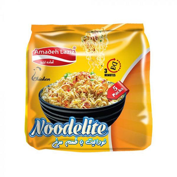 AMADEH LAZIZ NOODELITE CHICKEN PACK OF 5 - Nazar Jan's Supermarket