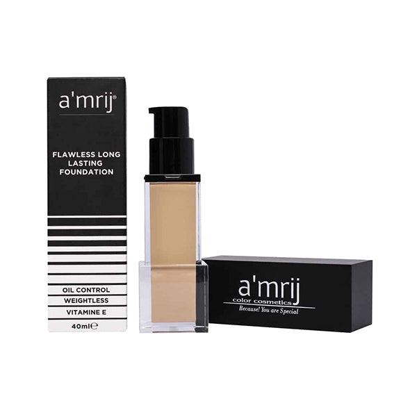 AMRIJ FLAWLESS LONG LASTING FOUNDATION #02 - Nazar Jan's Supermarket