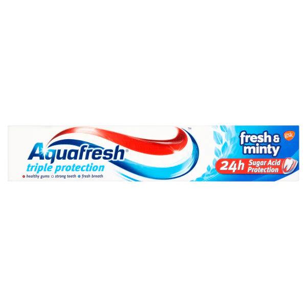 AQUAFRESH TOOTHPASTE 75ML TRIPPLE PROTECTION – Nazar Jan's Supermarket