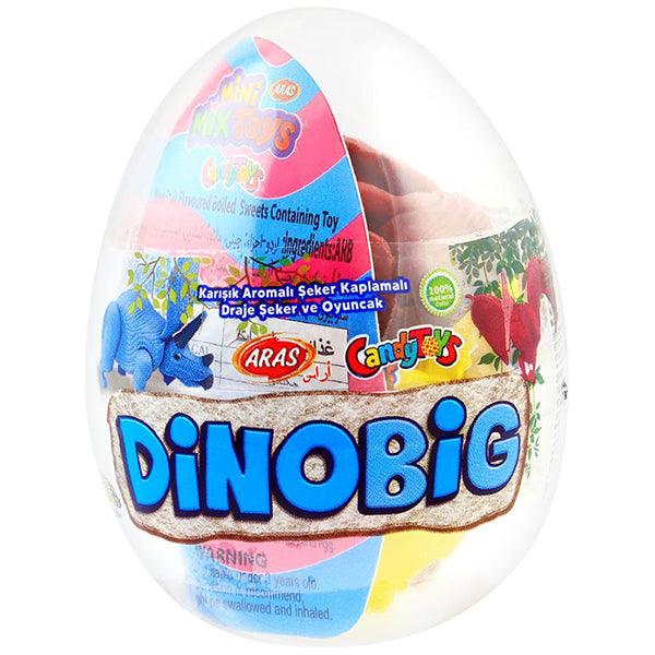 ARAS DINOBIG SURPRISE EGG&CANDY 20GM - Nazar Jan's Supermarket