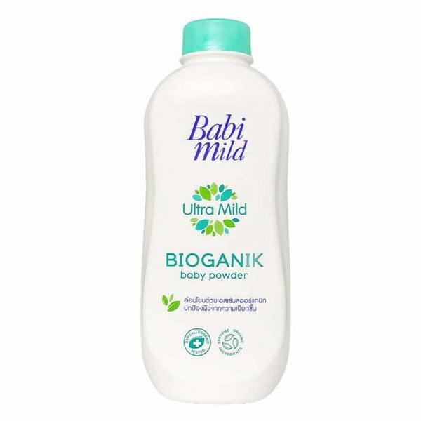 BABI MILD ULTRA MILD BIOGANIK BABY POWDER 180GM - Nazar Jan's Supermarket