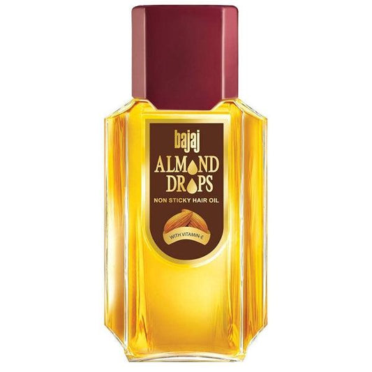 BAJAJ ALMOND DROPS HAIR OIL NON STICKY 100ML - Nazar Jan's Supermarket