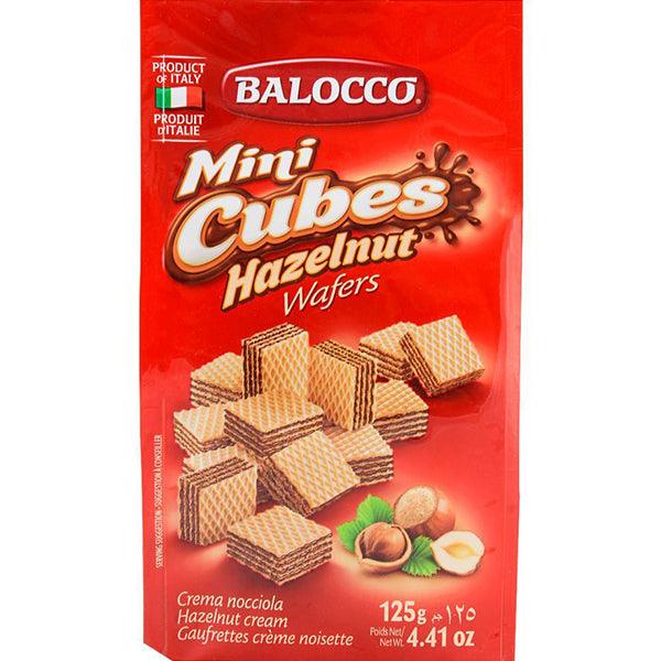 BALOCCO CUBES HAZELNUT WAFERS 125GM POUCH - Nazar Jan's Supermarket