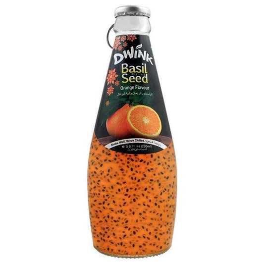 BASIL SEED ORANGE DRINK 290ML - Nazar Jan's Supermarket