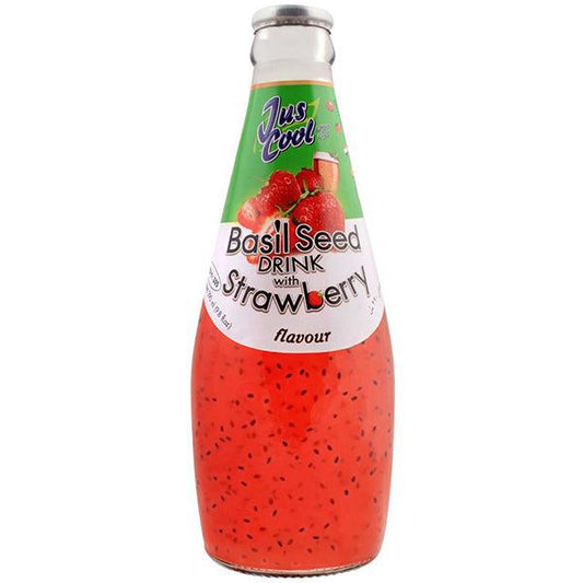 BASIL SEED STRAWBERRY 290ML - Nazar Jan's Supermarket