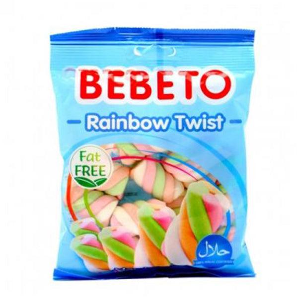 BEBETO RAINBOW TWIST MARSHMALLOW 60G - Nazar Jan's Supermarket