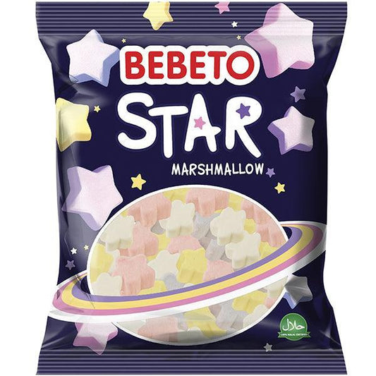 BEBETO STAR MARSHMELLOW 80GM - Nazar Jan's Supermarket