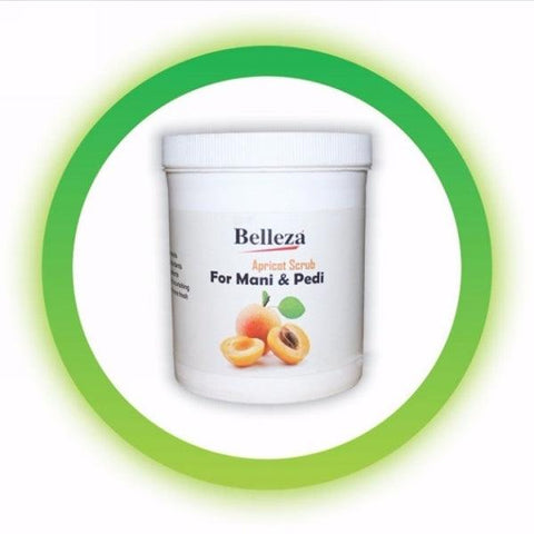 BELLEZA APRICOT SCRUB FOR MANI & PEDI - Nazar Jan's Supermarket