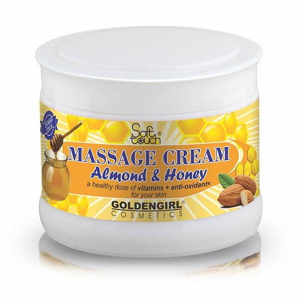 BELLEZA MASSAGE CREAM ALMOND & HONEY 500GM - Nazar Jan's Supermarket