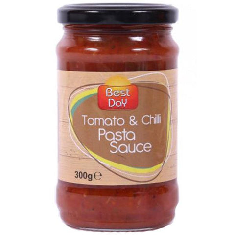 BEST DAY TOMATO & CHILLI PASTA SAUCE 300GM - Nazar Jan's Supermarket