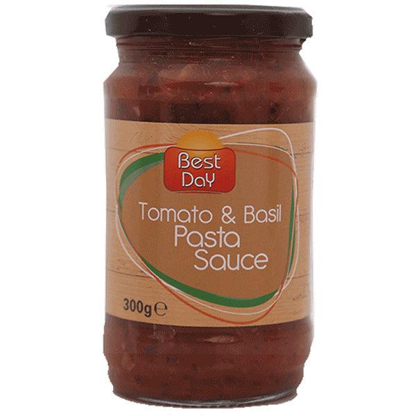 BESTDAY TOMATO & BASIL PASTA SAUCE 300GM - Nazar Jan's Supermarket