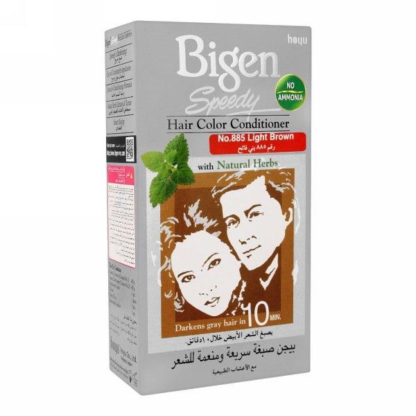 BIGEN SPEEDY HAIR COLOR CONDITIONER LIGHT BROWN 885 - Nazar Jan's Supermarket