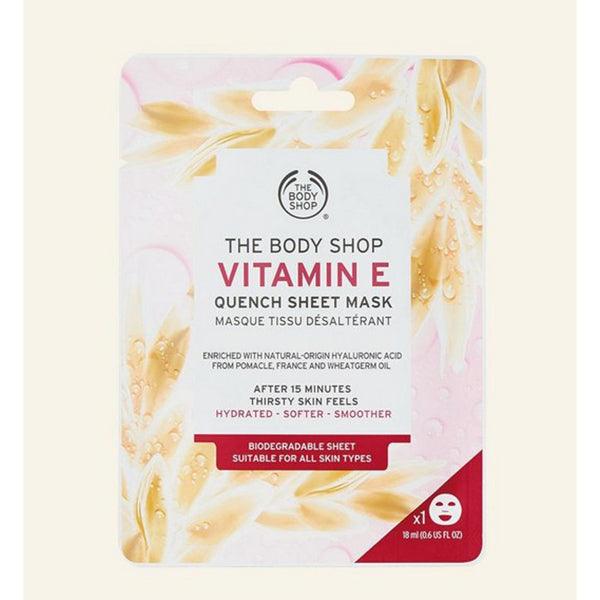 BODY SHOP VITAMIN E QUENCH SHEET MASK 18ML - Nazar Jan's Supermarket