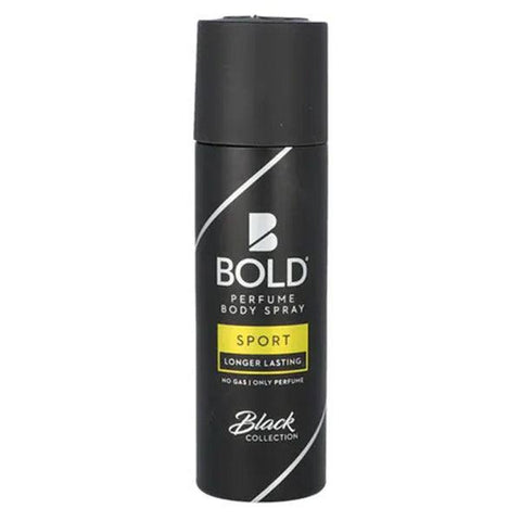 BOLD SPORT BLACK COLLECTION BODY SPRAY 120ML - Nazar Jan's Supermarket