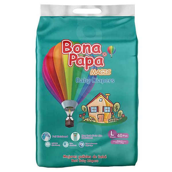 BONA PAPA MAGIC ECONOMY LARGE 40PCS - Nazar Jan's Supermarket