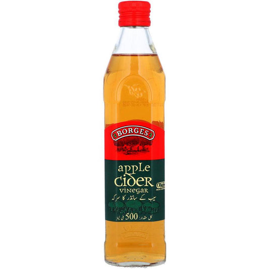 BORGES APPLE CIDER VINEGAR 500ML - Nazar Jan's Supermarket