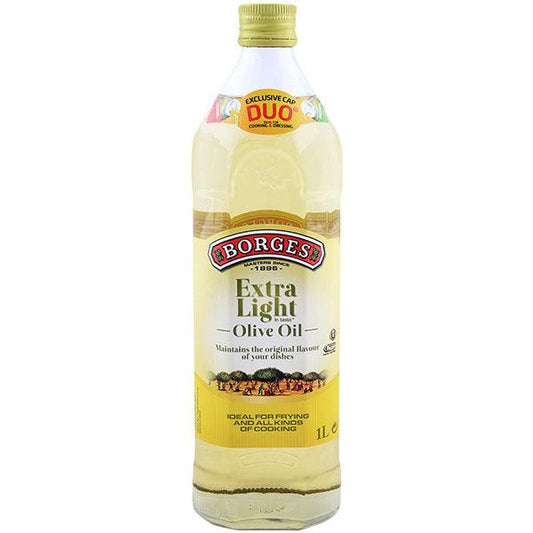 BORGES EXTRA LIGHT OLIVE OIL 1LITR - Nazar Jan's Supermarket