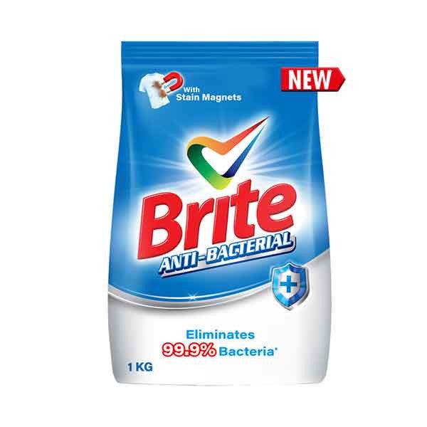 BRITE ANTI-BACTERIAL DETERGENT 1KG - Nazar Jan's Supermarket