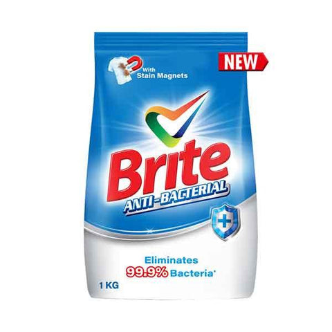 BRITE ANTI-BACTERIAL DETERGENT 1KG - Nazar Jan's Supermarket