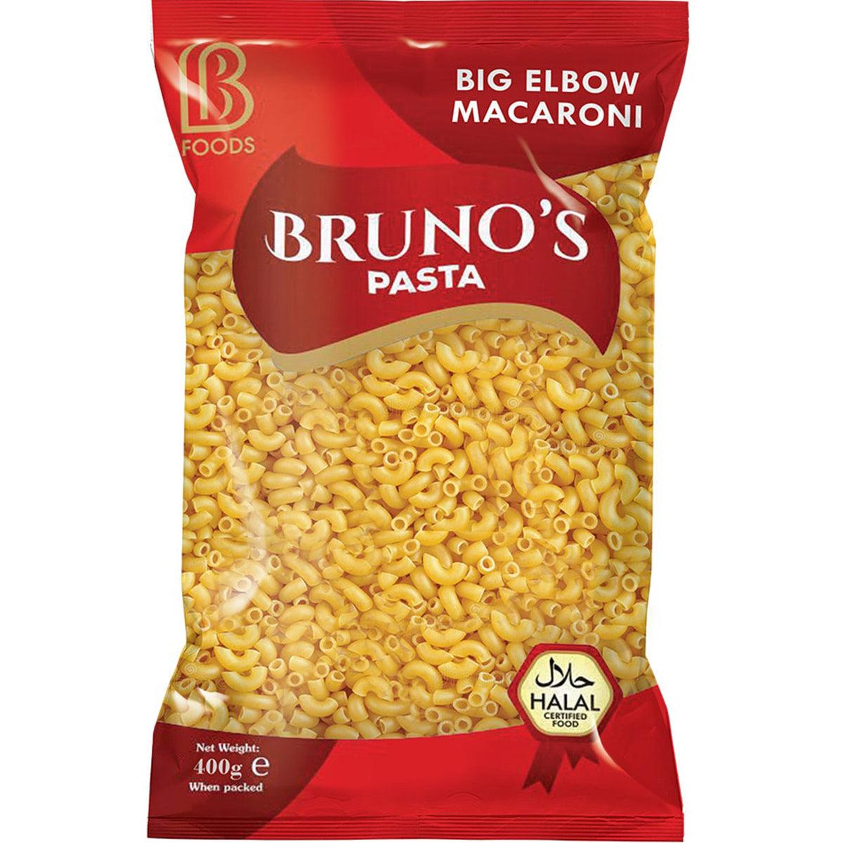 BRUNOS PASTA BIG ELBOW MACRONI 400G - Nazar Jan's Supermarket