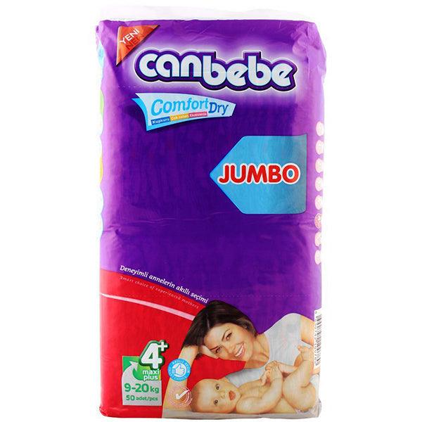 CANBEBE JUMBO 4 MAXIPLUS 9-20KG 50PCS DIAPER - Nazar Jan's Supermarket