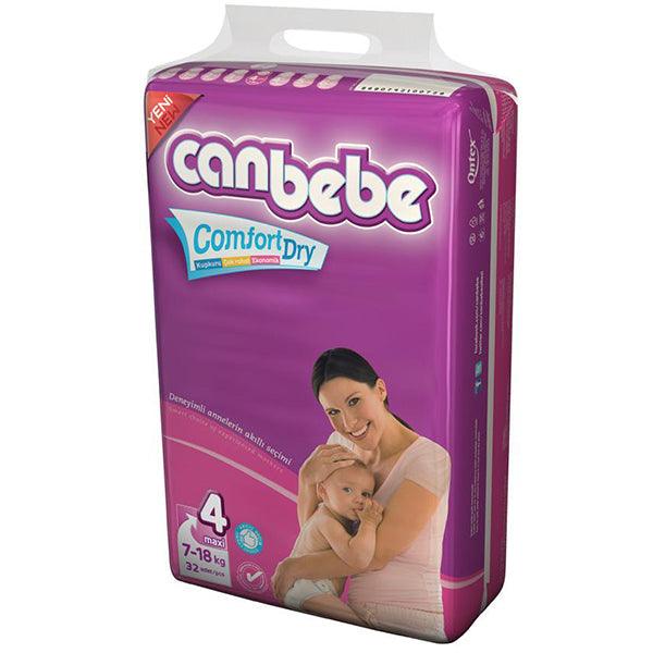 CANBEBE MAXI 4 7-18 32PCS DIAPER - Nazar Jan's Supermarket