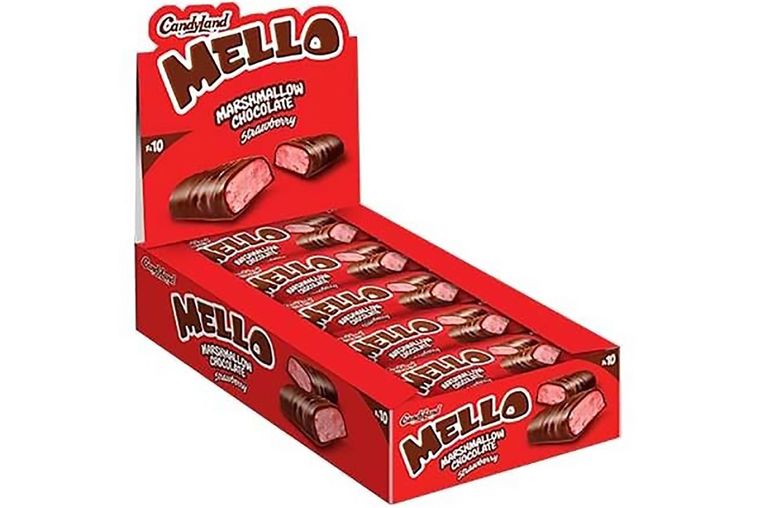 CANDYLAND MELLO STRAWBERRY FLAVOUR 18PCS BOX - Nazar Jan's Supermarket