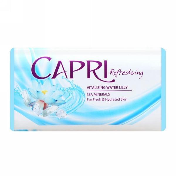 CAPRI REFRESHING VITALIZING WATER SOAP 130GM - Nazar Jan's Supermarket