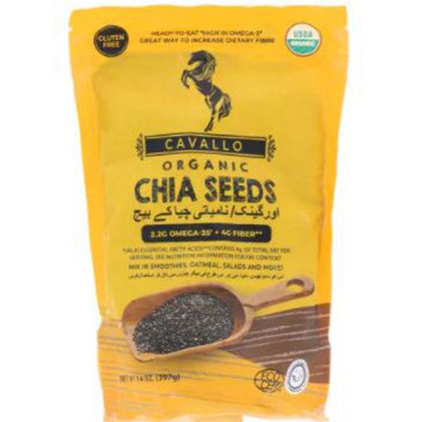 CAVALLO ORGANIC CHIA SEEDS 397G - Nazar Jan's Supermarket