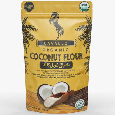 CAVALLO ORGANIC COCONUT FLOUR 453.5G - Nazar Jan's Supermarket