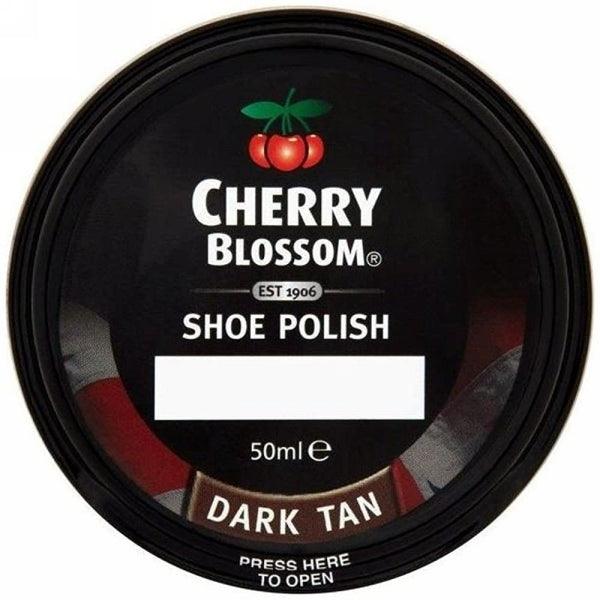 CHERRY BLOSSOM SHOE POLISH DARK TAN50ML - Nazar Jan's Supermarket