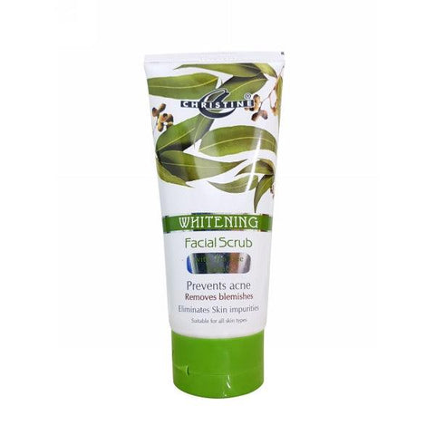 CHRISTINE FACIAL SCRUB WITH TEA TREE EXTRACT 150GM - Nazar Jan's Supermarket