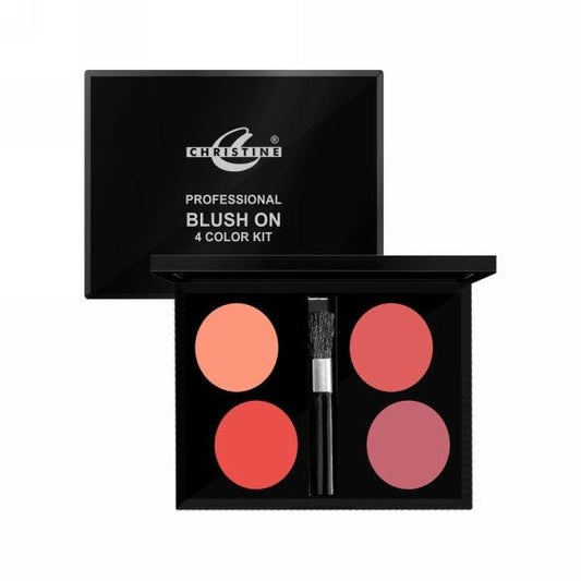 CHRISTINE PROFESSIONAL BLUSH-ON 4 COLOR KIT - Nazar Jan's Supermarket