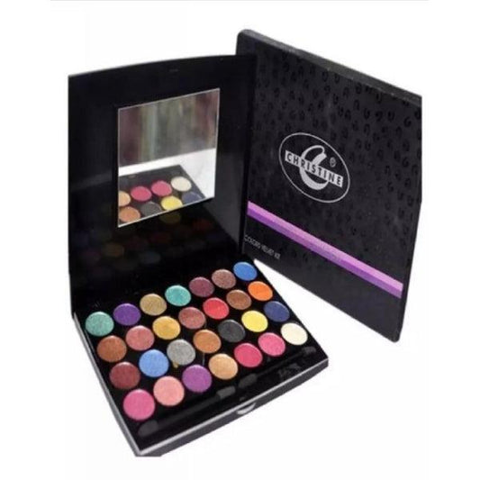 CHRISTINE PROFESSIONAL EYESHADE 28 COLORS KIT - Nazar Jan's Supermarket