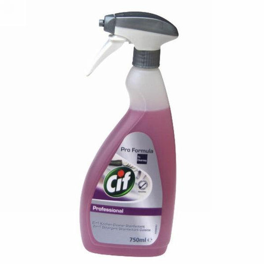 CIF TRIGGER PROFESSIONAL DISINFECTANT KITCHEN CLEANER 750ML - Nazar Jan's Supermarket