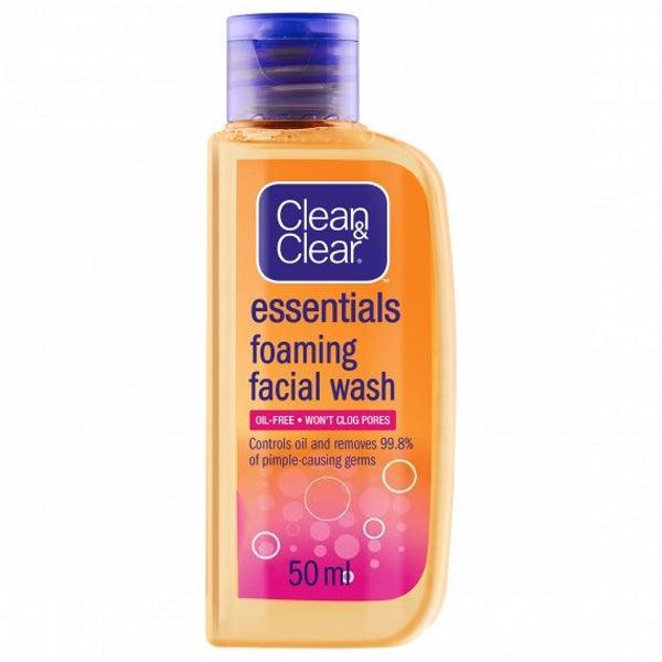 CLEAN & CLEAR ESSENTIALS FOAMING F/W 50ML - Nazar Jan's Supermarket